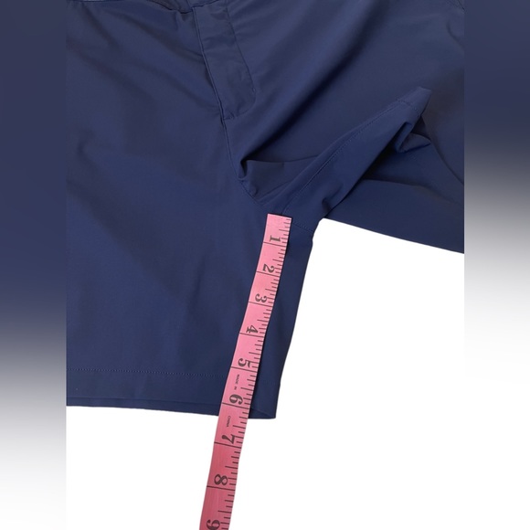 RHONE Eppure Si Muove Navy Blue Stretchy Size 40 Slate Resort Performance Shorts - Picture 9 of 11